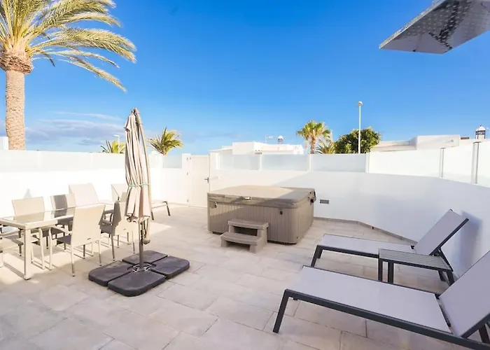 Luxury Solarium, Jacuzzi, A/c And Wi-fi Lejlighed Tías